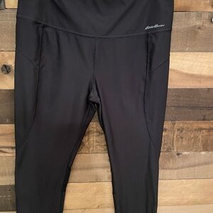 Eddie Bauer Black Active Leggings